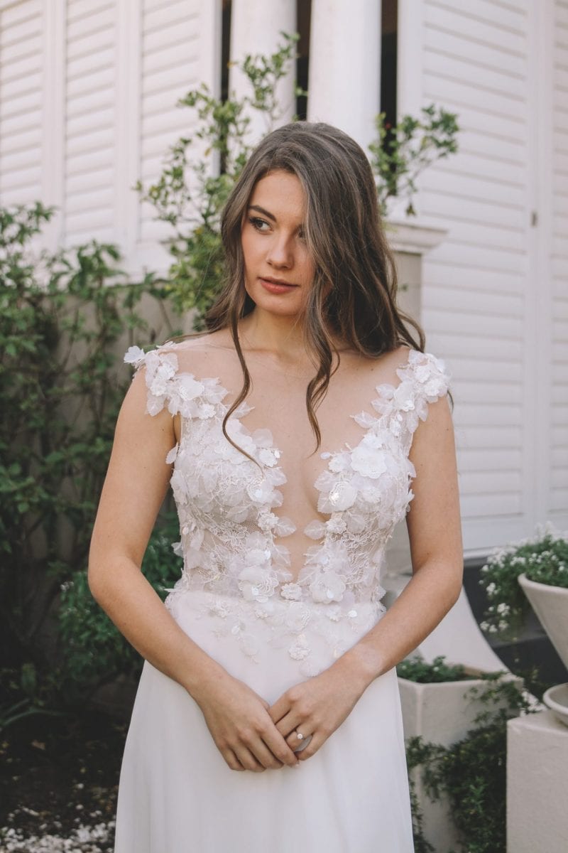 lace wedding gown dress design